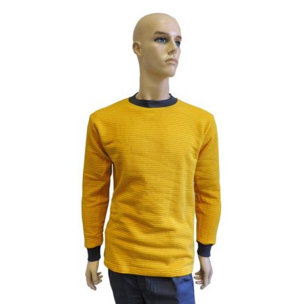 Bebújós pulóver, sárga, ESD 201